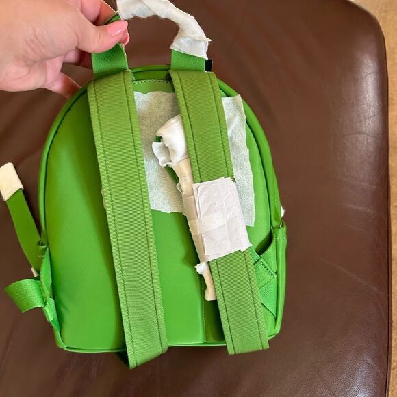 Kate Spade Sam Icon Ksnyl Small Nylon Backpack in KS GREEN main image 10